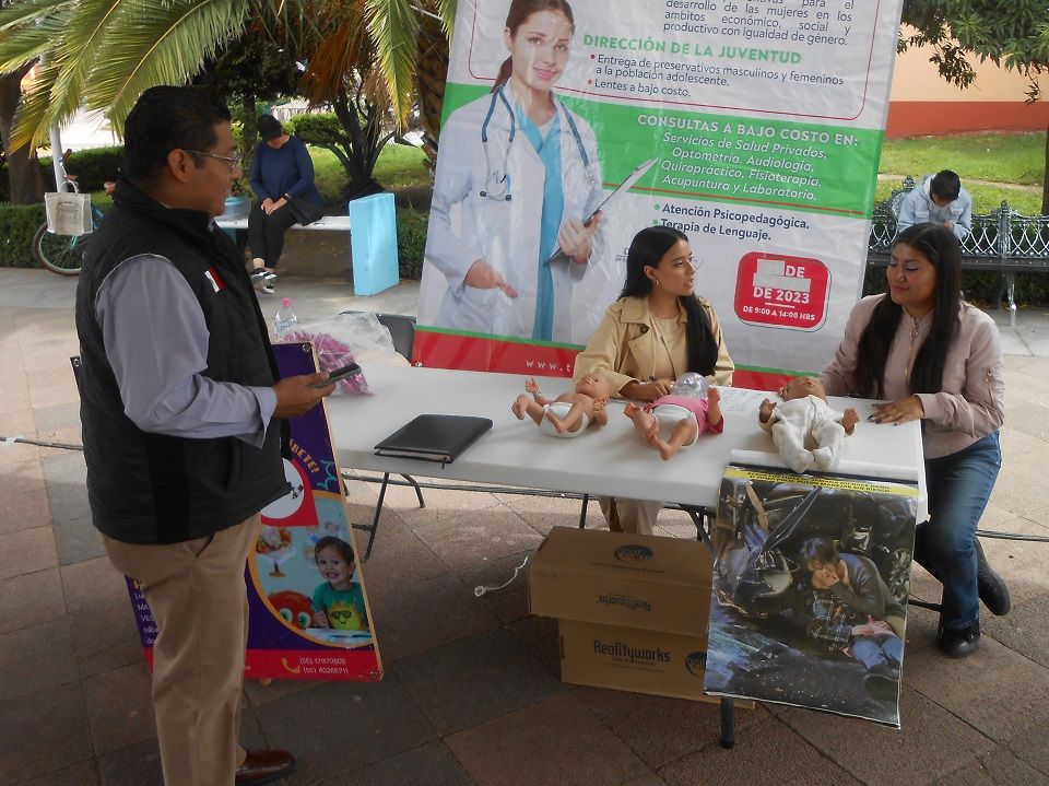Cuarta Feria de la Salud 2023 en Santiago Atlatongo Teotihuacán
