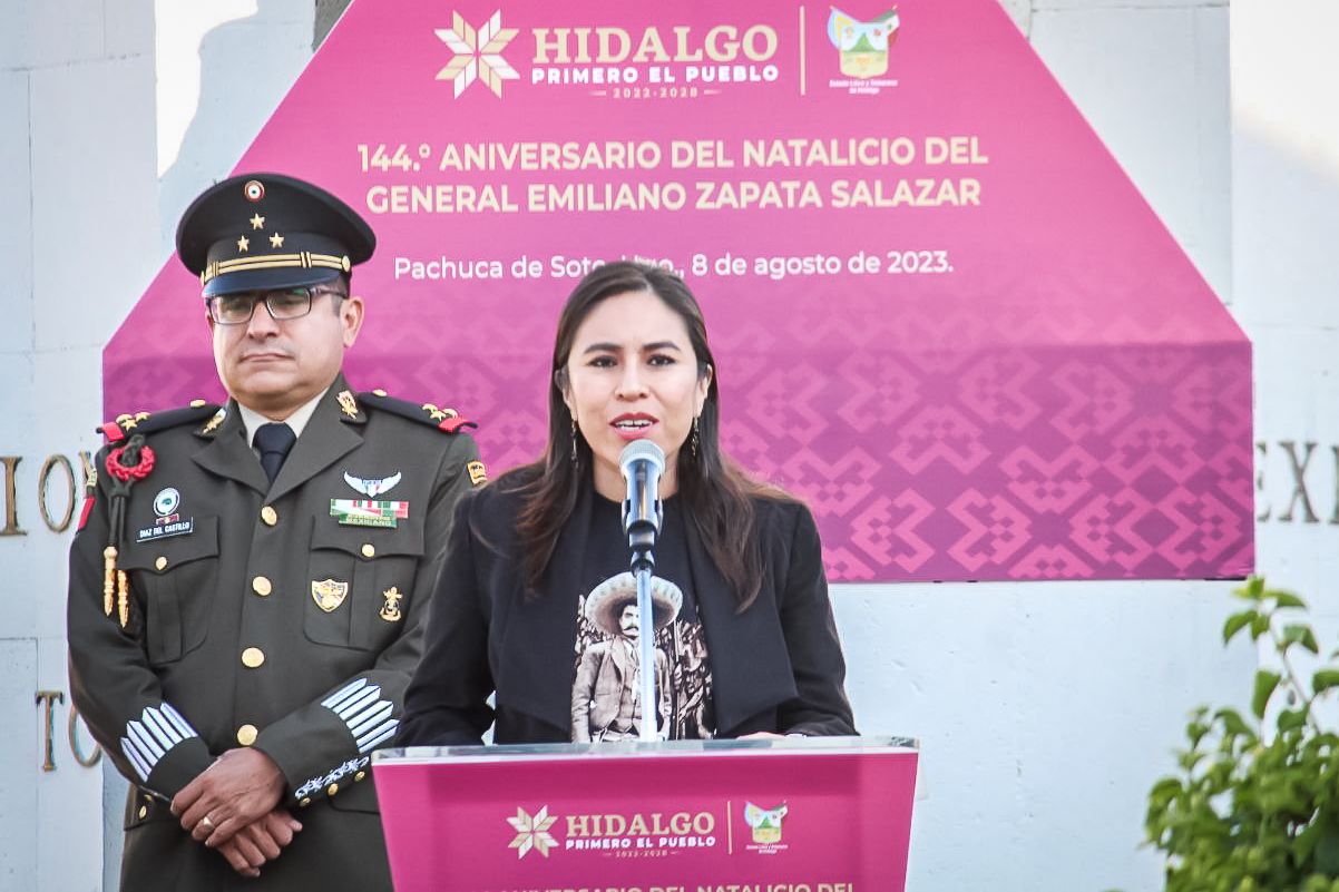 Gobierno de Hidalgo trabaja para llevar justicia social a quienes menos tienen: Simey Olvera