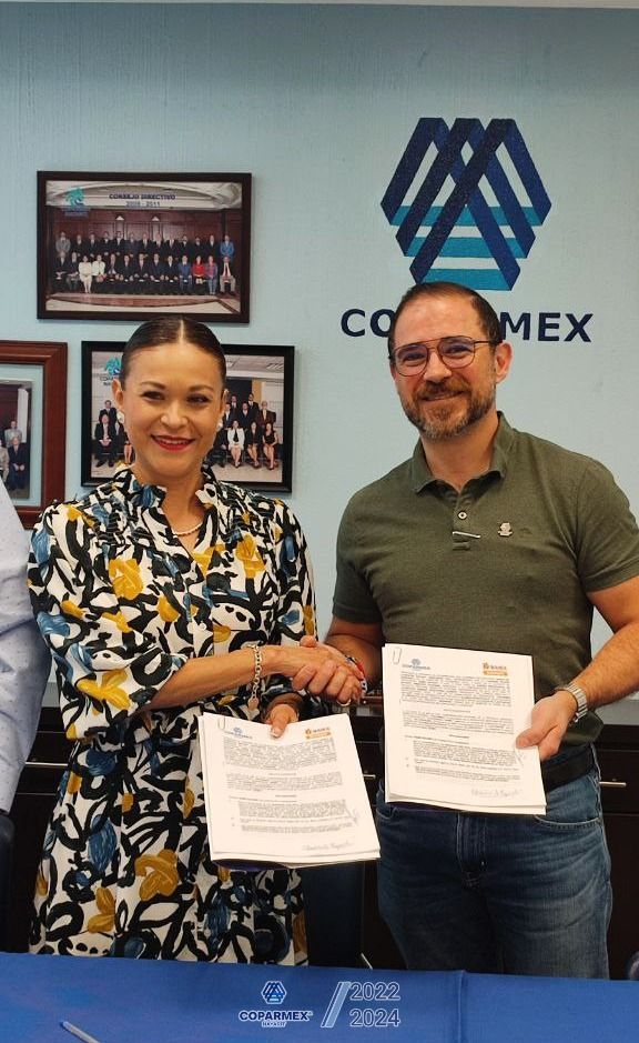 Coparmex Nayarit y el Banco de Alimentos firman convenio de colaboración