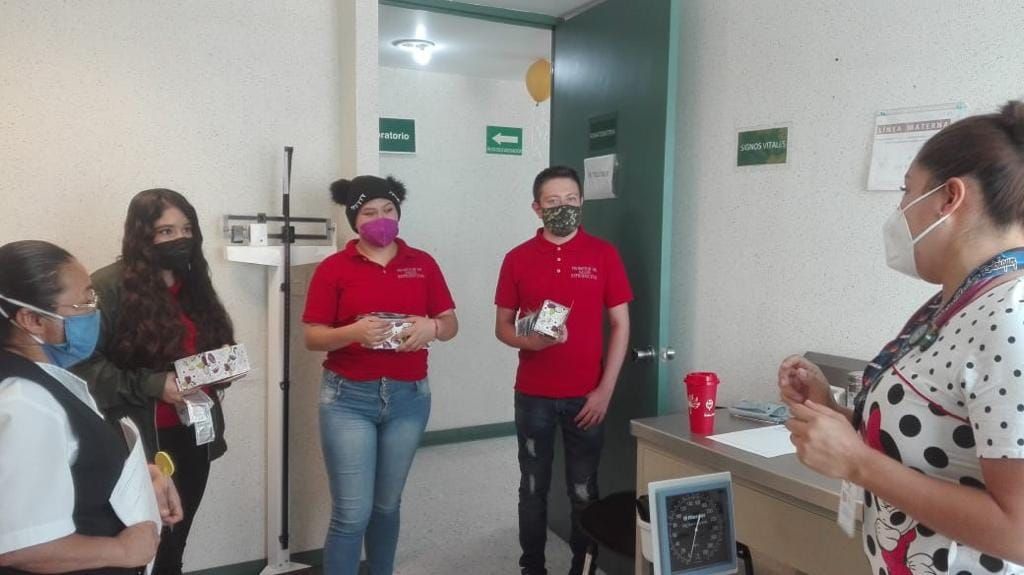 Apoya Salud EDOMÉX a Jóvenes Mexiquenses
a Través de los Servicios Amigables.
