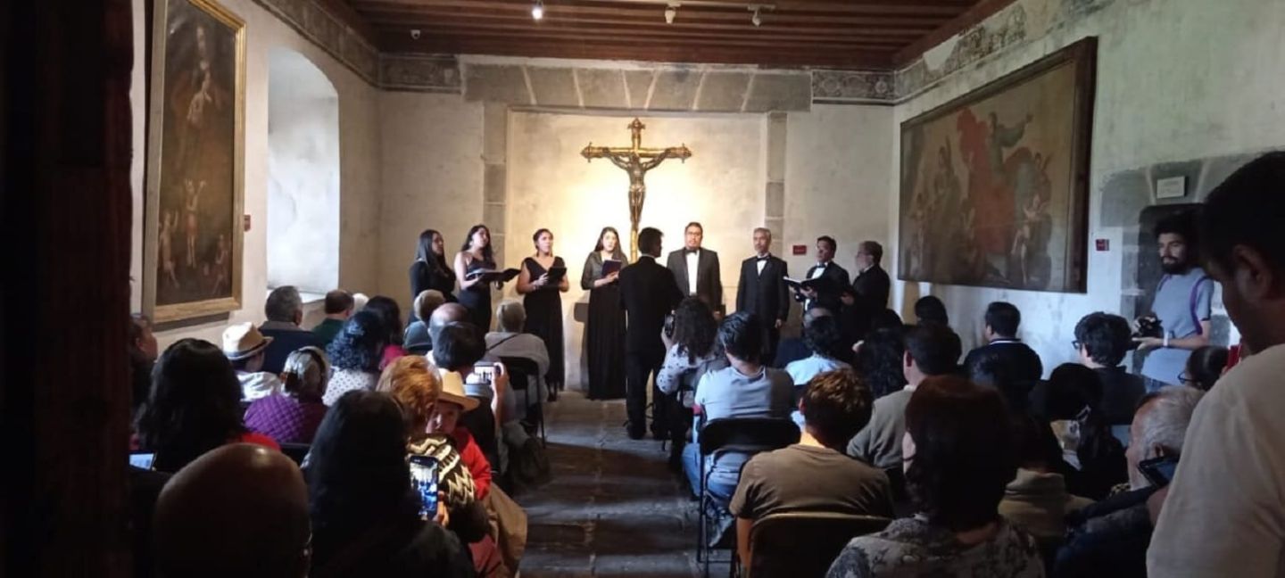 Ofrece Octeto Vocal Concierto
por su Aniversario 22.