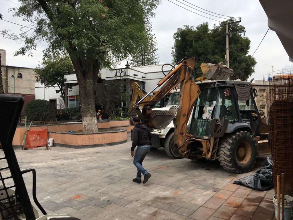 Chimalhuacán recupera espacio público en la cabecera municipal 