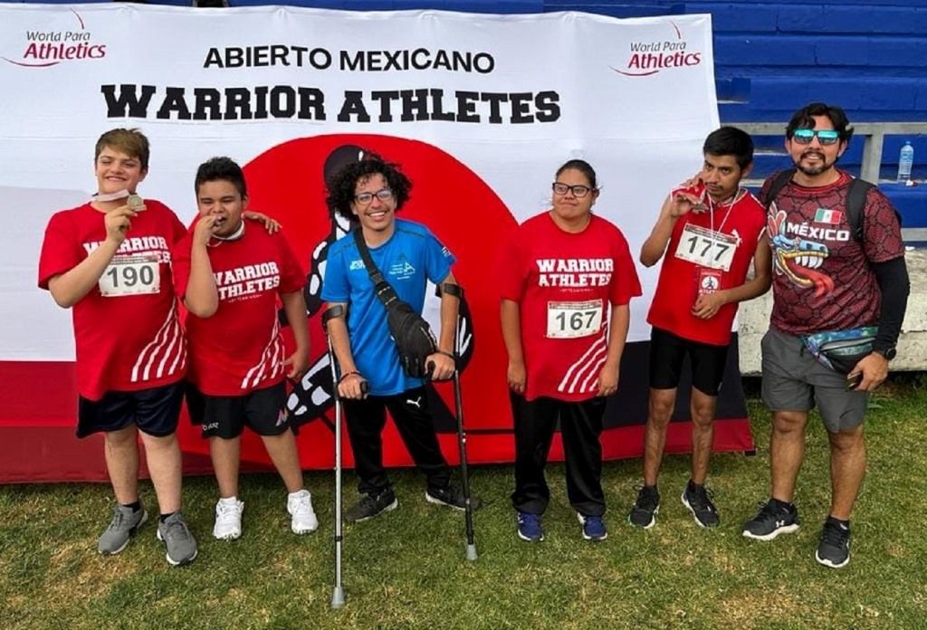 Participan mexiquenses en el Warrior Athletes del Paratletismo