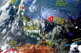 PRONÓSTICO DE LLUVIAS PUNTUALES INTENSAS EN EL SUR Y SURESTE DEL TERRITORIO NACIONAL