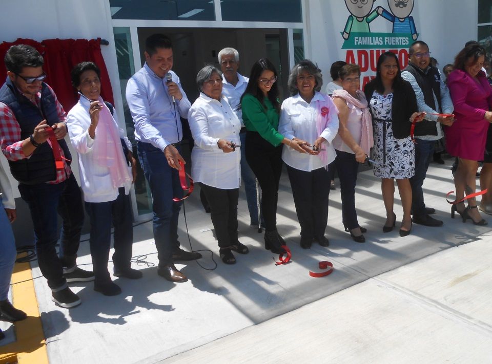 Apertura de la ’Casa de Día del Adulto Mayor’  en Tepetlaoxtoc