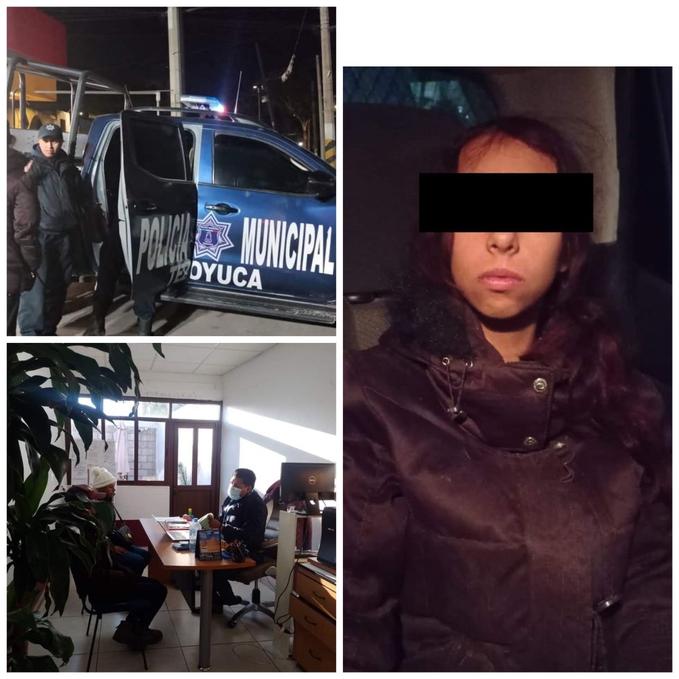 Policías municipales de Tezoyuca localizaron a mejor de edad y fue entregada a su familia 