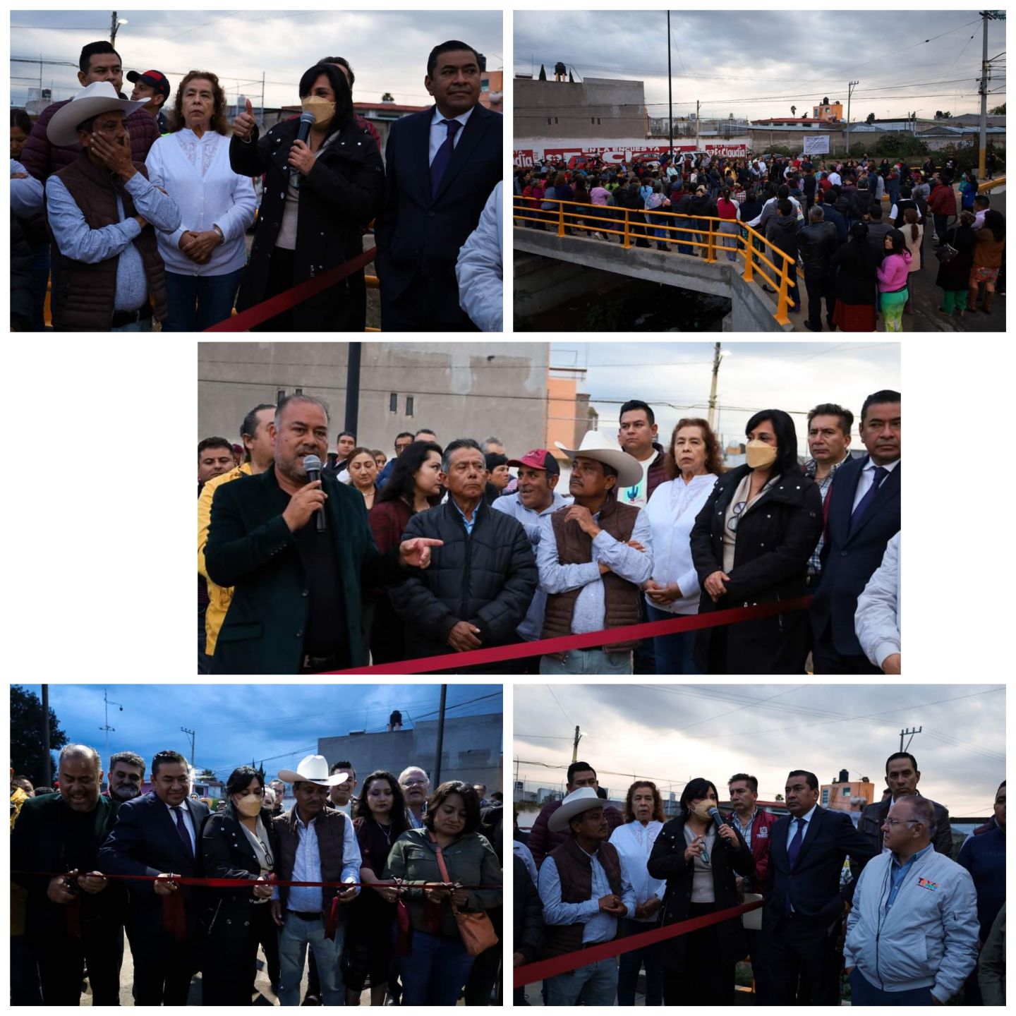 Agradece el apoyo por la construcción del puente vehicular en el Tejocote :Juan Carlos Camacho 