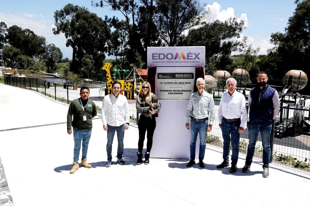 Alfredo del Mazo entrega modernización del Parque Ecológico Zacango 