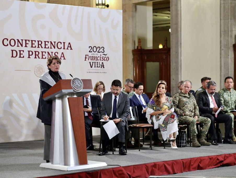 El tren ’El Insurgente’ traerá vida digna al Estado de México: gobernadora Delfina Gómez
 