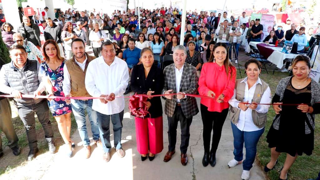 Las Secretarías de Bienestar federal y estatal inauguran Feria de Servicios en Nextlalpan