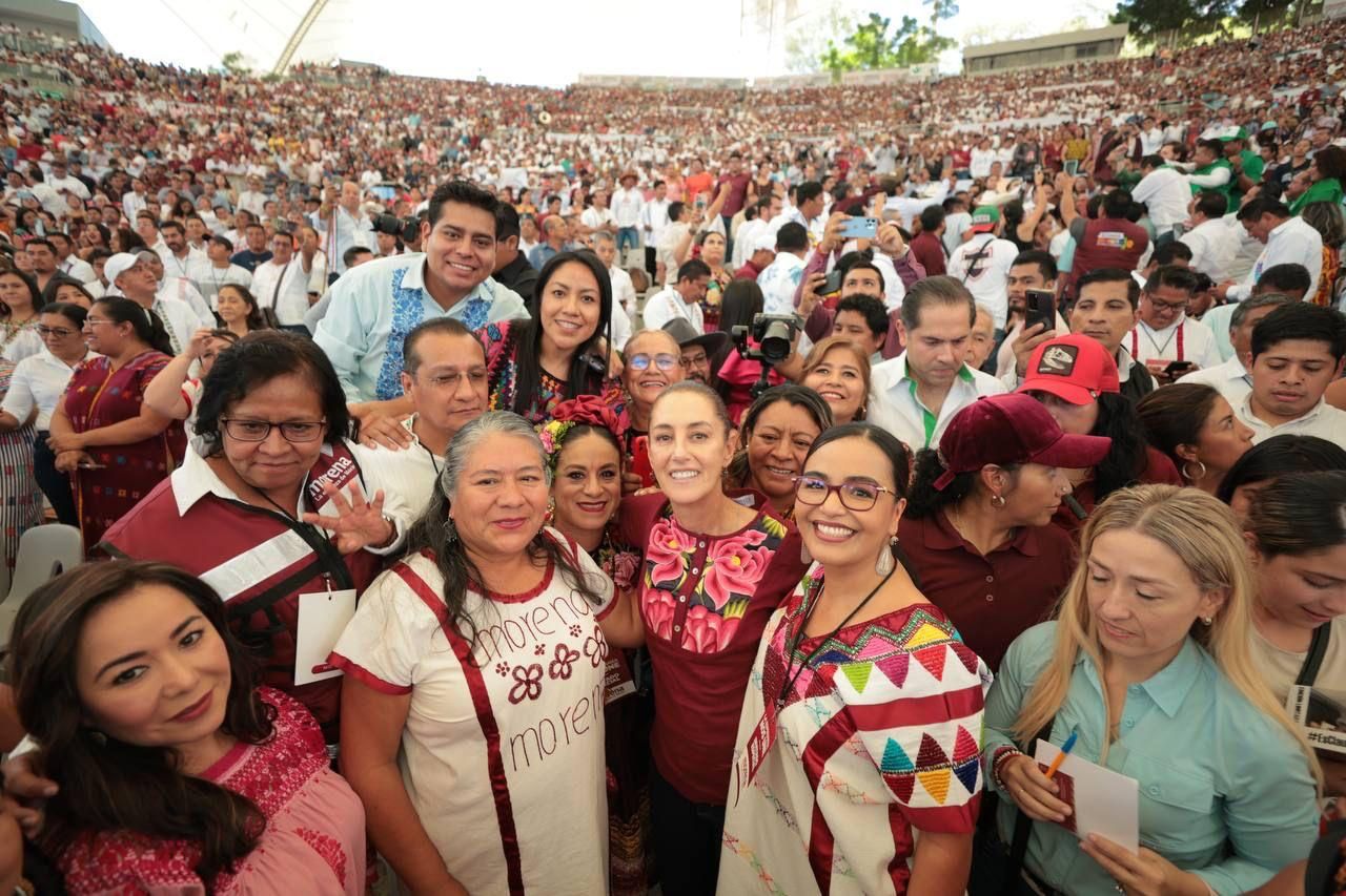 Se suman liderazgos de Oaxaca al proyecto de Claudia Sheinbaum