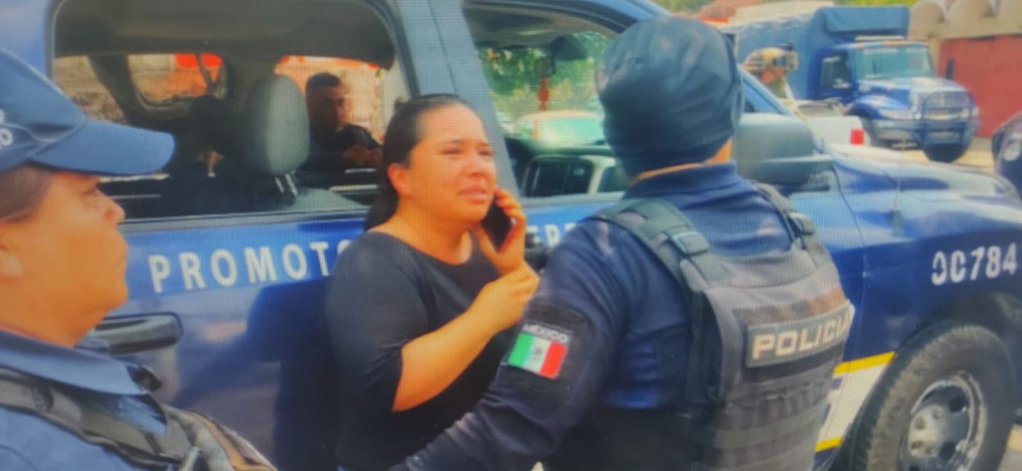 #Corresponsal de Aristegui Noticias es golpeada por policías de Morelos