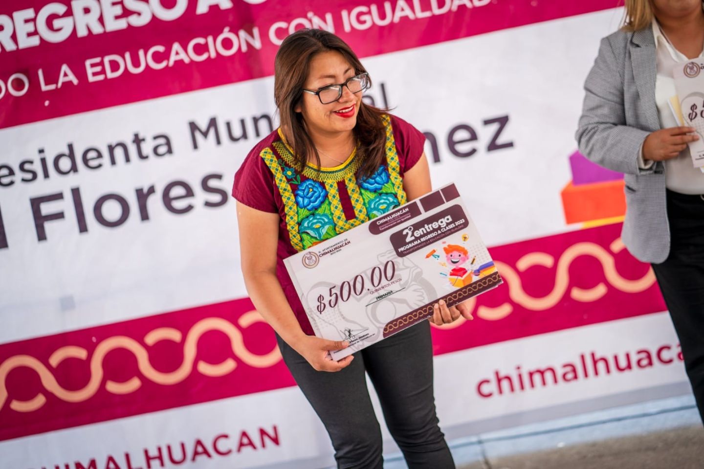 Gobierno de Chimalhuacán Continúa Entrega de Programa Regreso a Clases