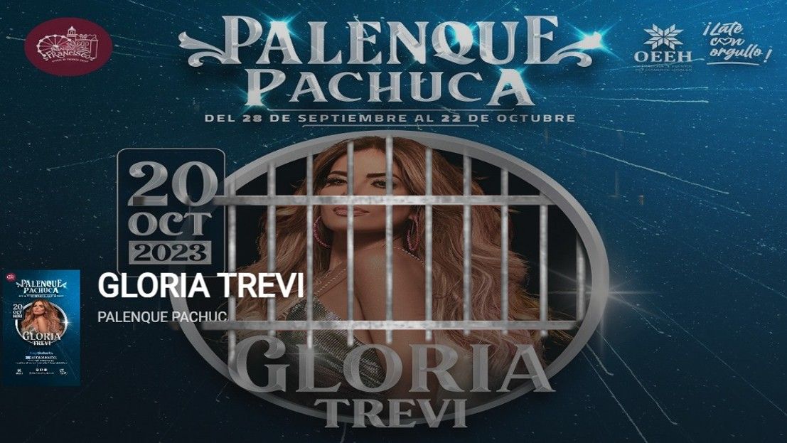 Requiere FGR comparecencia de Gloria Trevi 3 días después de presentación en palenque de Pachuca