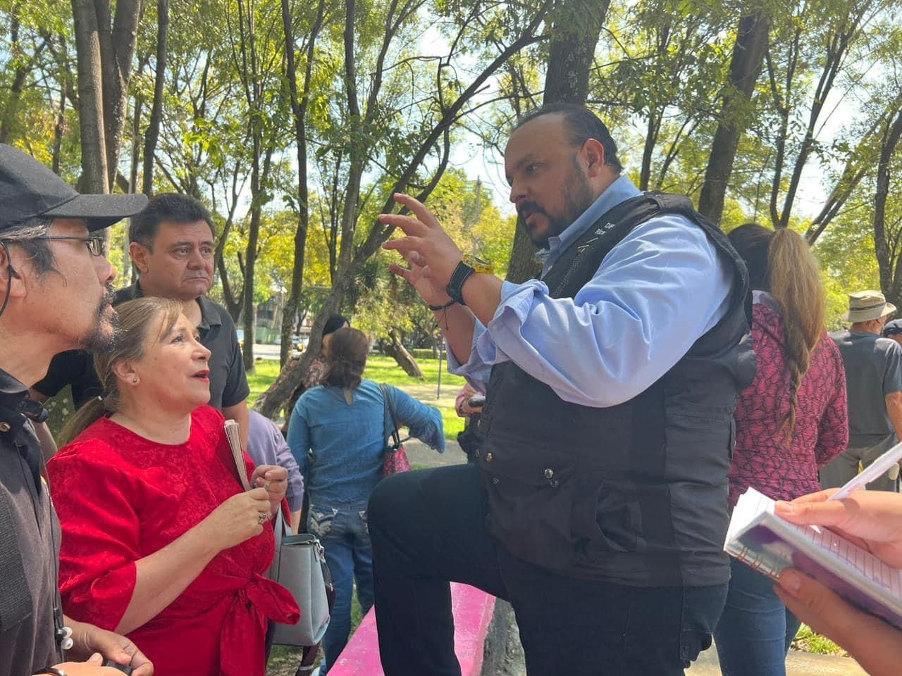 #Martí Batres se niega a recibir a vecinos de Coyoacán: PAN