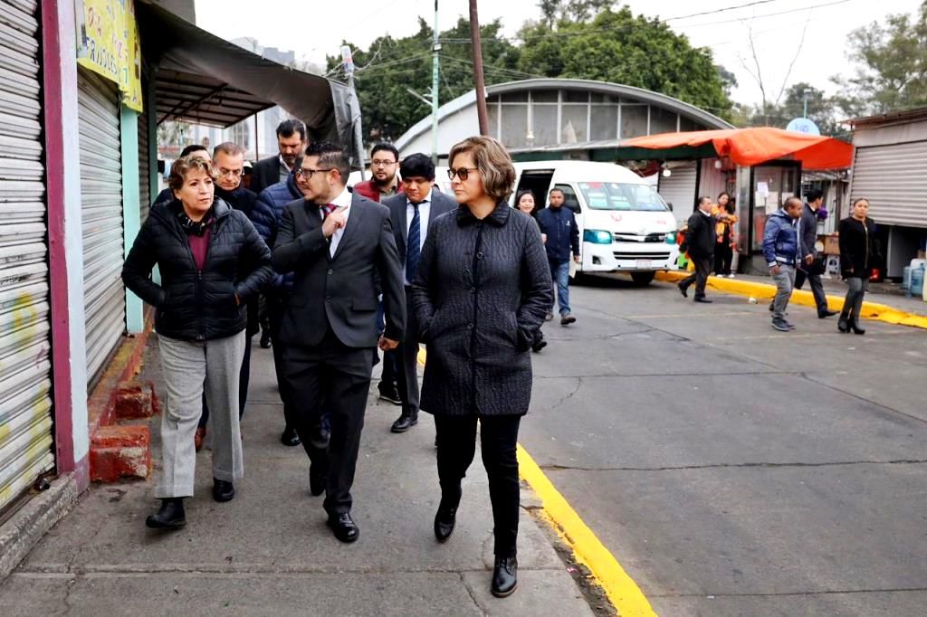 Delfina Gómez combate a la delincuencia en el transporte público del Estado de México