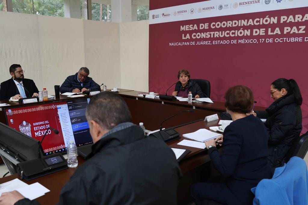 Reportan a la Gobernadora Delfina Gómez Balance
Positivo en Materia de Seguridad en Naucalpan