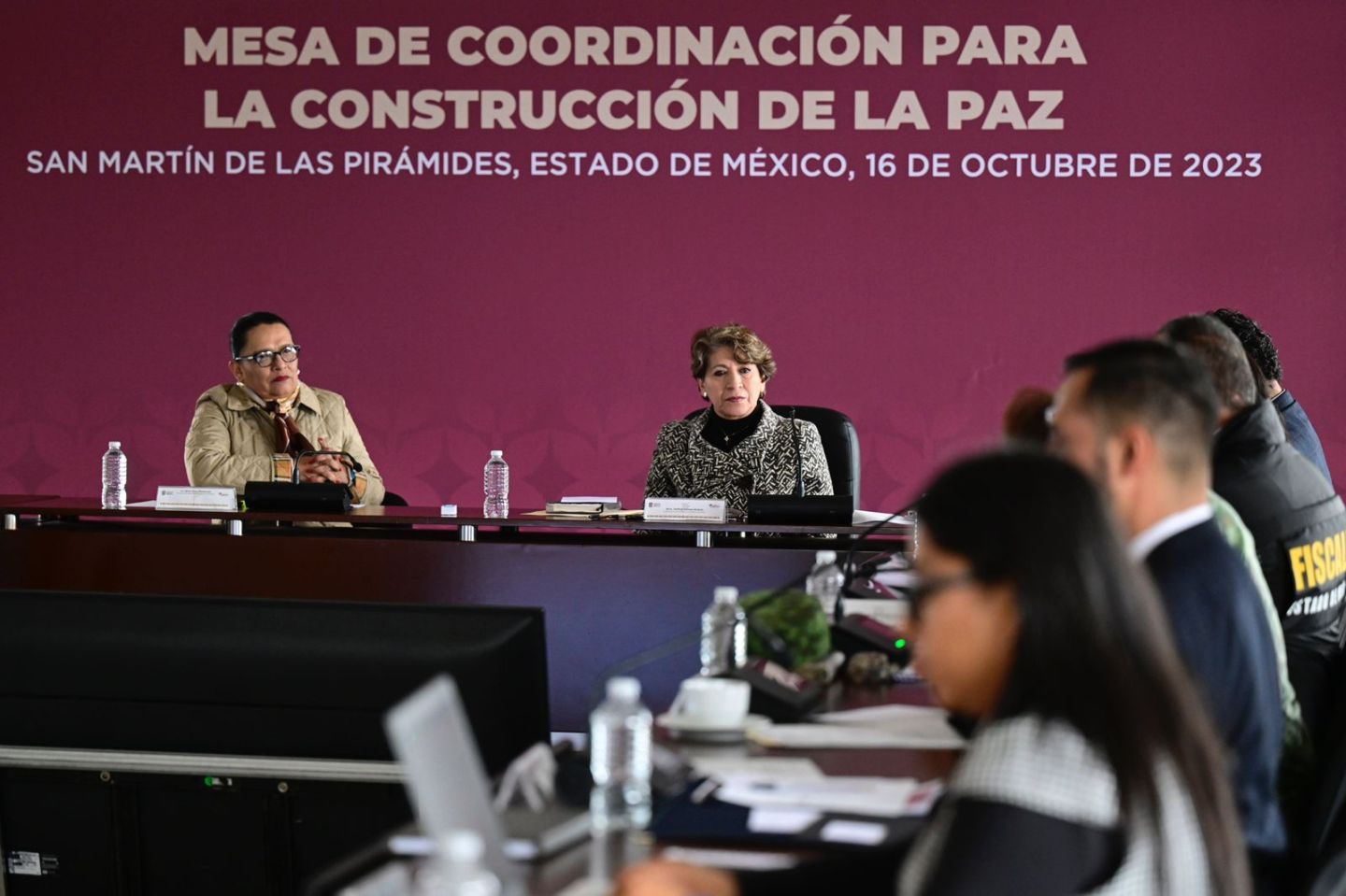 Impulsa la Gobernadora Delfina Gómez estrategia de seguridad en cinco municipios mexiquenses