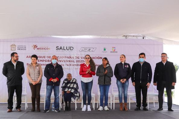 Inicia con Éxito la Campaña de Vacunación Contra Influenza Y Covid-19 en El Estado de México