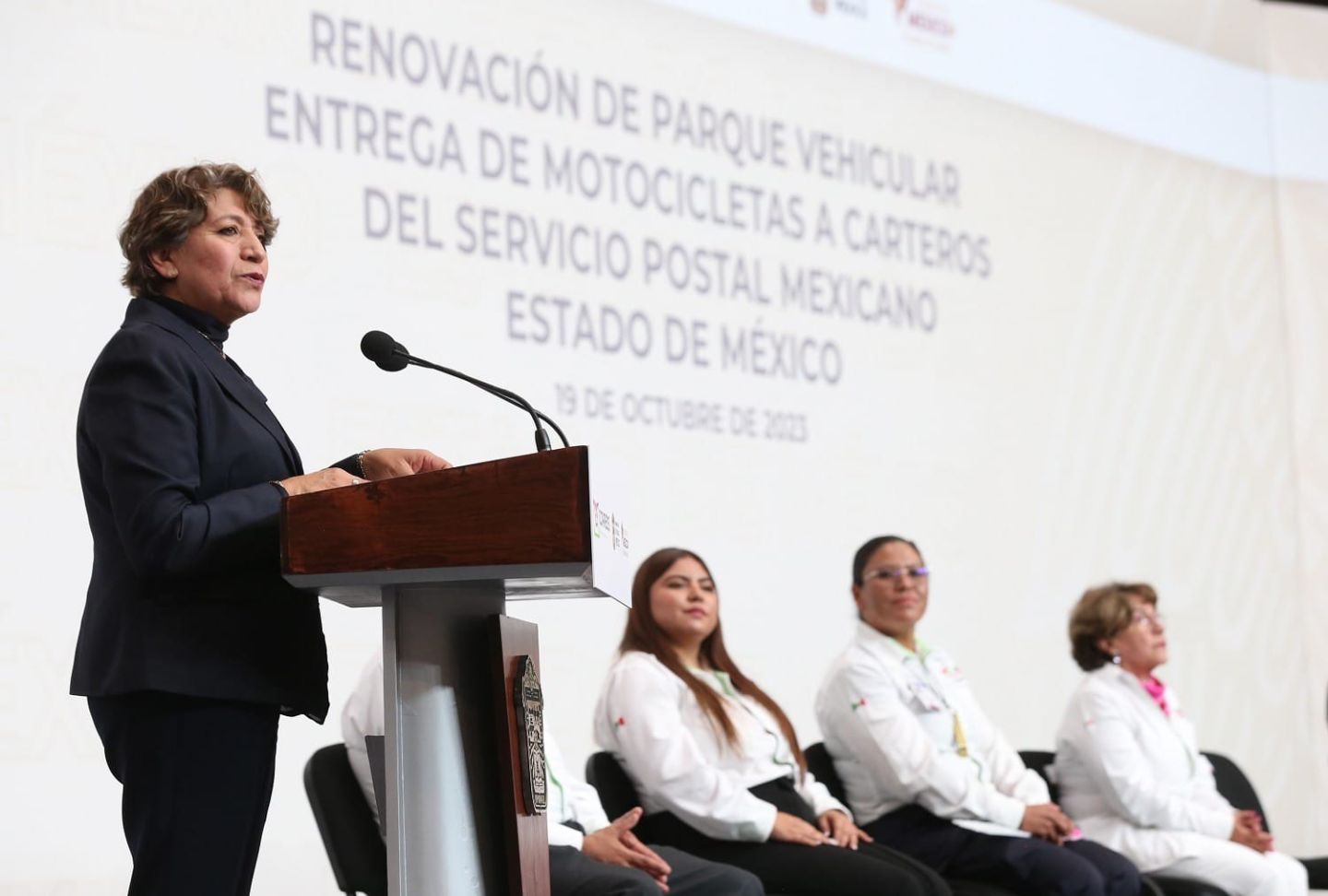 Mensaje de la Gobernadora Constitucional del Estado de México, Mtra. Delfina Gómez Alvarez Durante la Ceremonia de Renovación de Parque Vehicular 36ª
