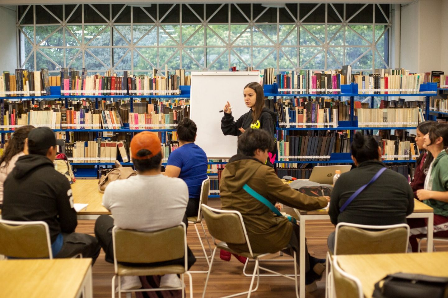 Ser políglota es gratis en la Biblioteca Pública ’Leona Vicario’