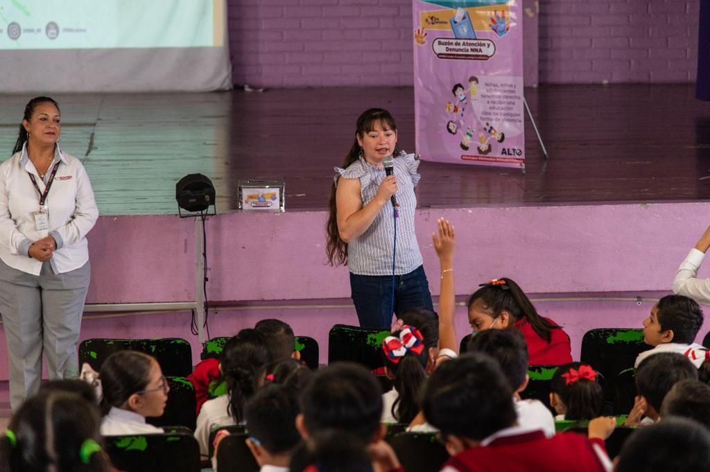 Refuerza Sipinna talleres en escuelas para garantizar los derechos y deberes infantiles