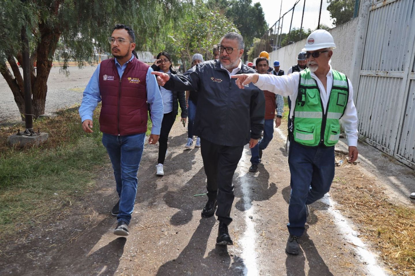 Supervisa Horacio Duarte,  viviendas para damnificados por derrumbe del cerro del Chiquihuite