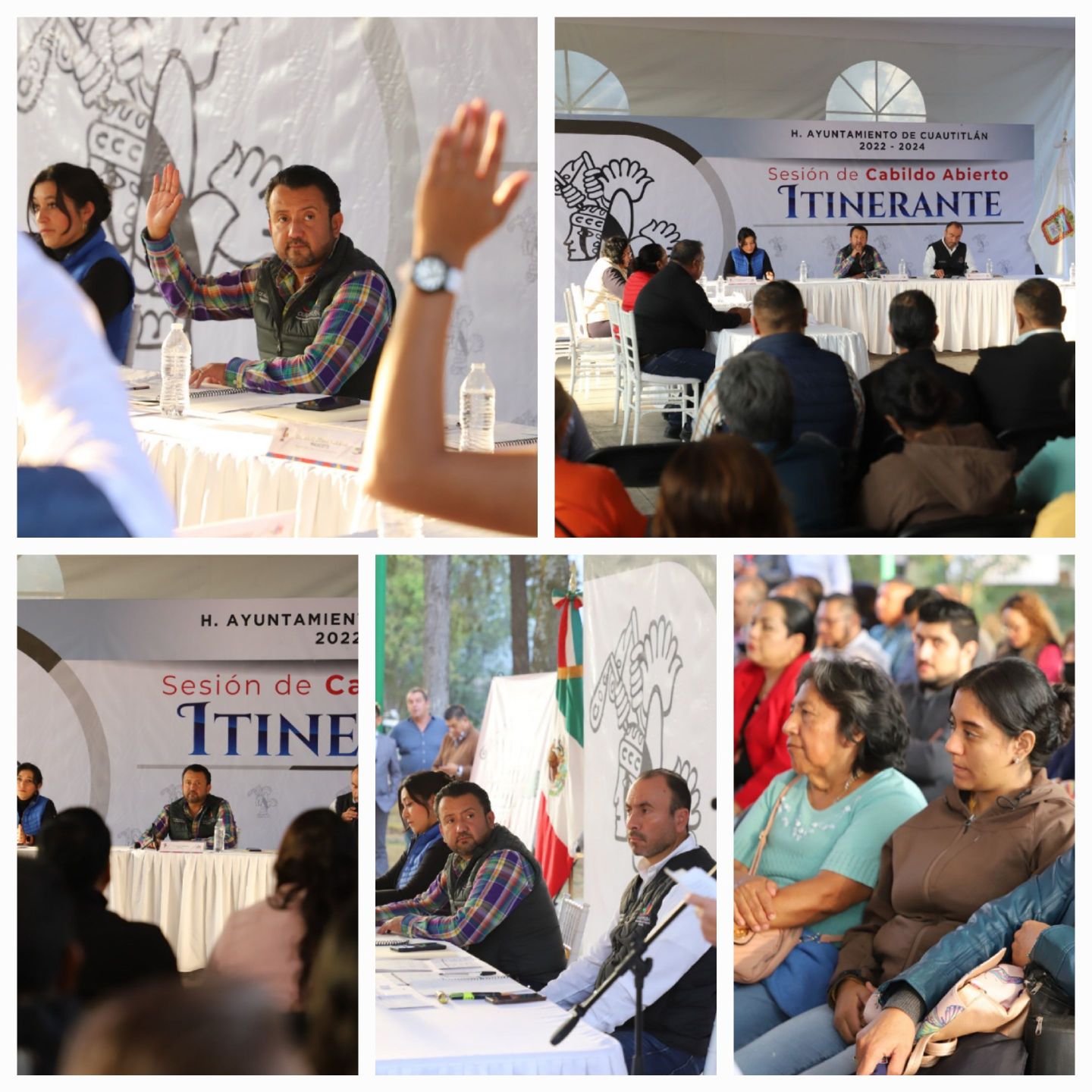 Celebraron Cabildo Abierto en diversas comunidades para atender peticiones ciudadanas