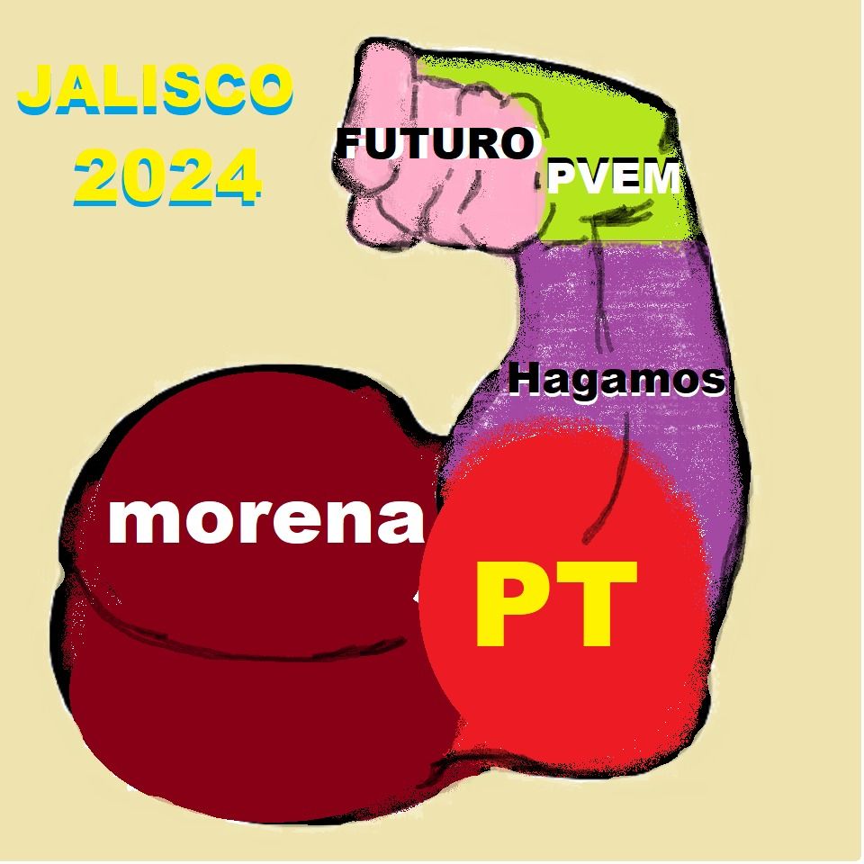 Partidos pequeños consolidan alianza con Morena en Jalisco 