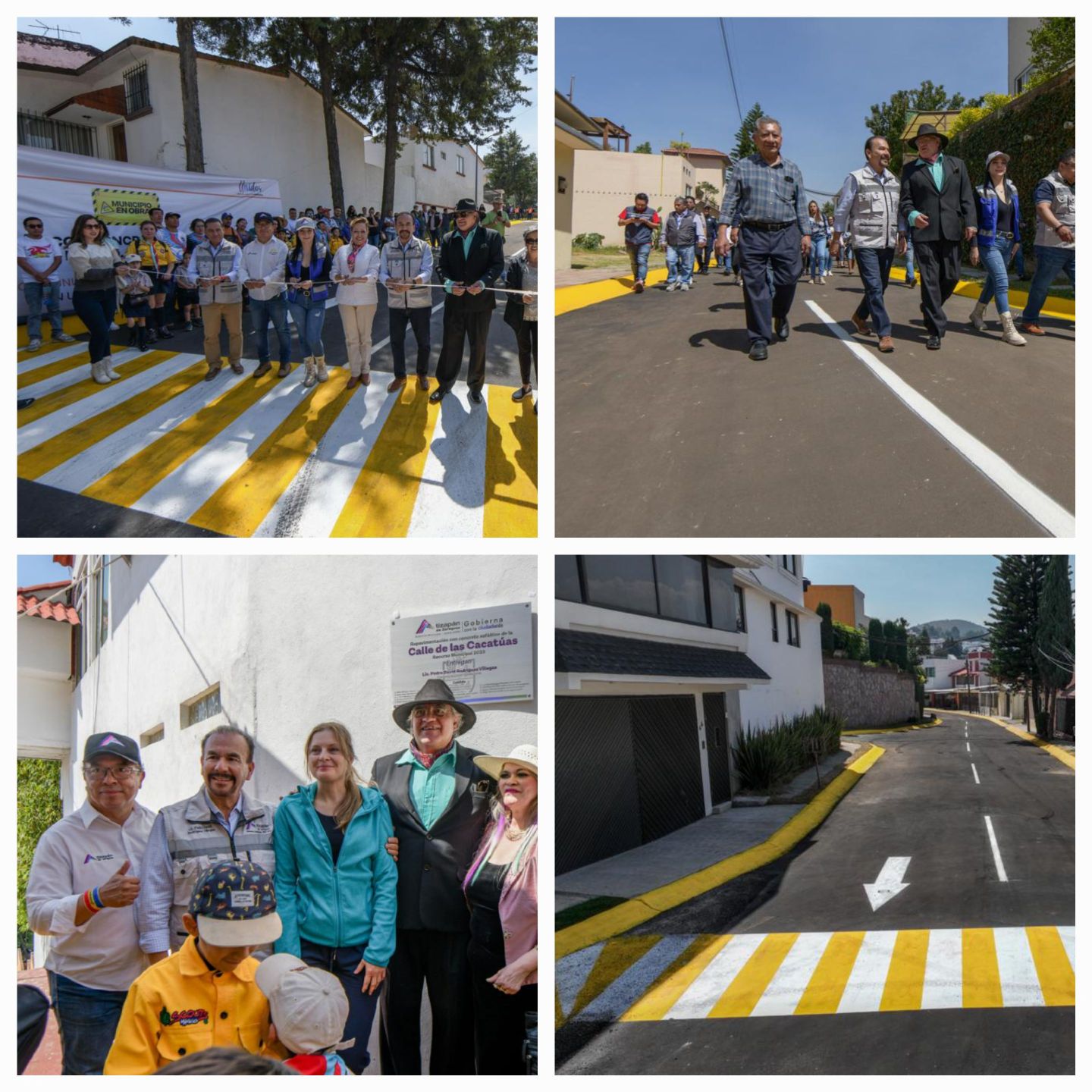 Inaugura Pedro Rodríguez rehabilitación de Calle de las cacatuas en las alamedas 