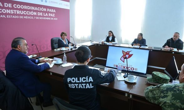 Estrategia de Seguridad de la Gobernadora Delfina Gómez Álvarez Reduce 45% los Robos al Transporte de Carga en Nextlalpan
