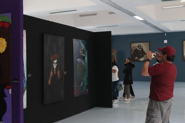 Artistas Mexiquenses Rinden Tributo a la Muerte con Exposición en la Biblioteca Publica Central Estatal