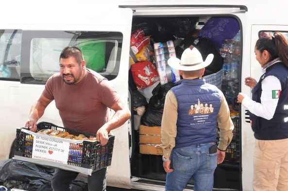 Mexiquenses han Donado 350 Toneladas de Ayuda Humanitaria para Afectados por el Huracán Otis