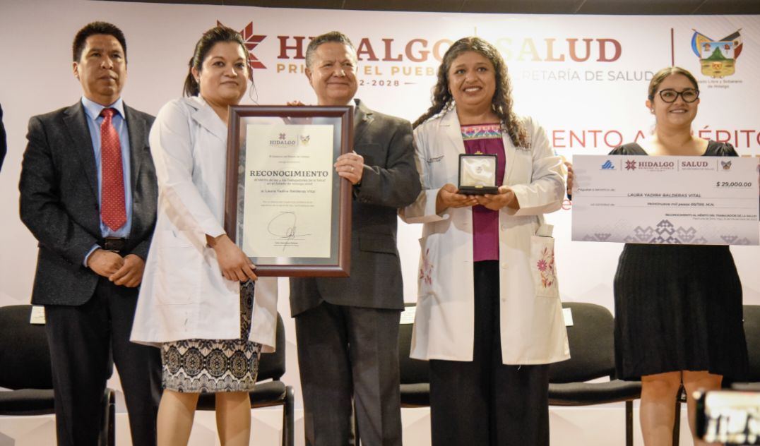 Refrenda Menchaca Salazar compromiso con la salud de la población hidalguense
