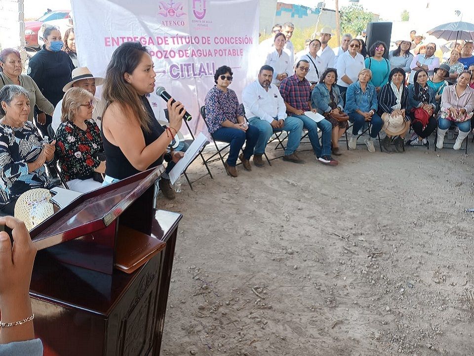 Ayuntamiento de Atenco concede al comité concesión para agua potable 