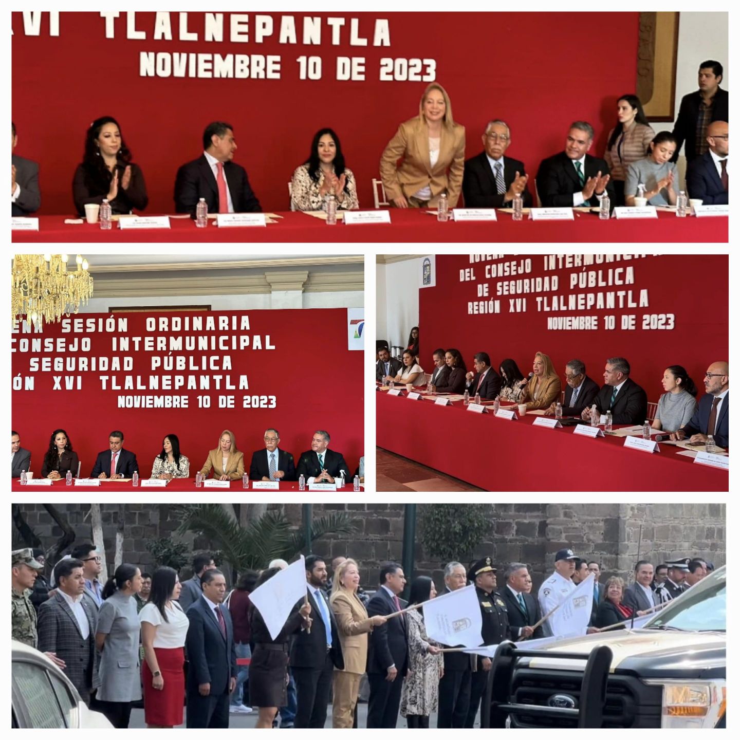 María De los Ángeles Zuppa Villegas reafirma su compromiso de fortalecer la seguridad en Tepotzotlán 
