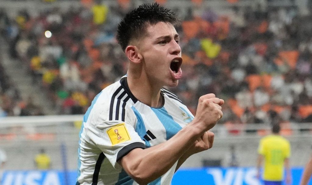 Argentina goleó a Brasil con una actuación soñada de Echeverri y se clasificó a semifinales del Mundial Sub 17 2023