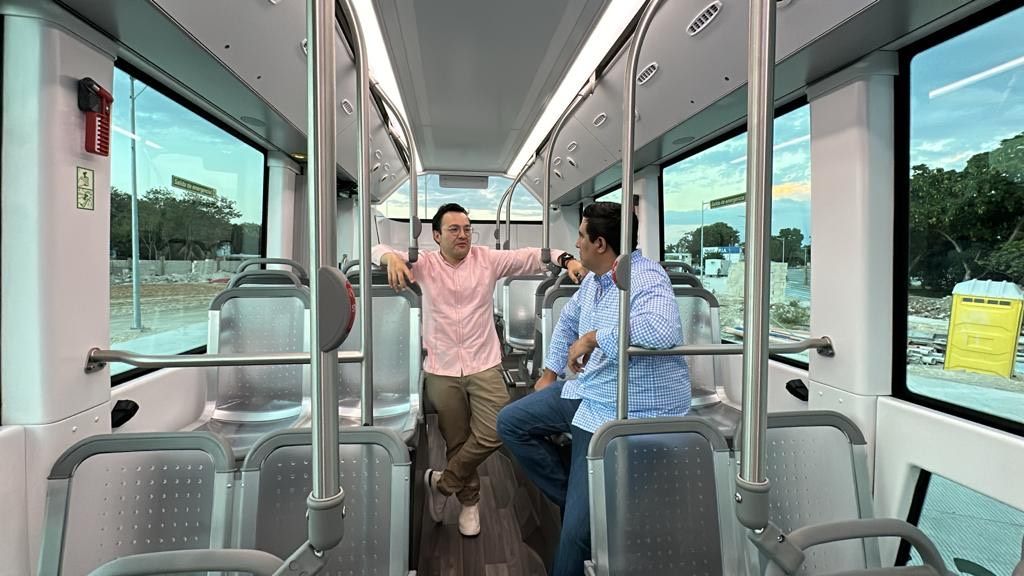 Intercambian estado de México y Yucatán experiencias en materia de transporte público