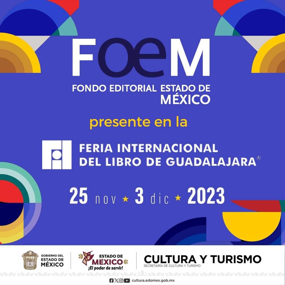 Estado de México exporta literatura durante su participación en la Feria Internacional del Libro de Guadalajara