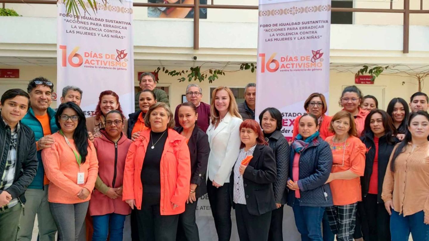 Secretaría de bienestar se une a los 16 días de activismo para erradicar la violencia de género en el Edomex 