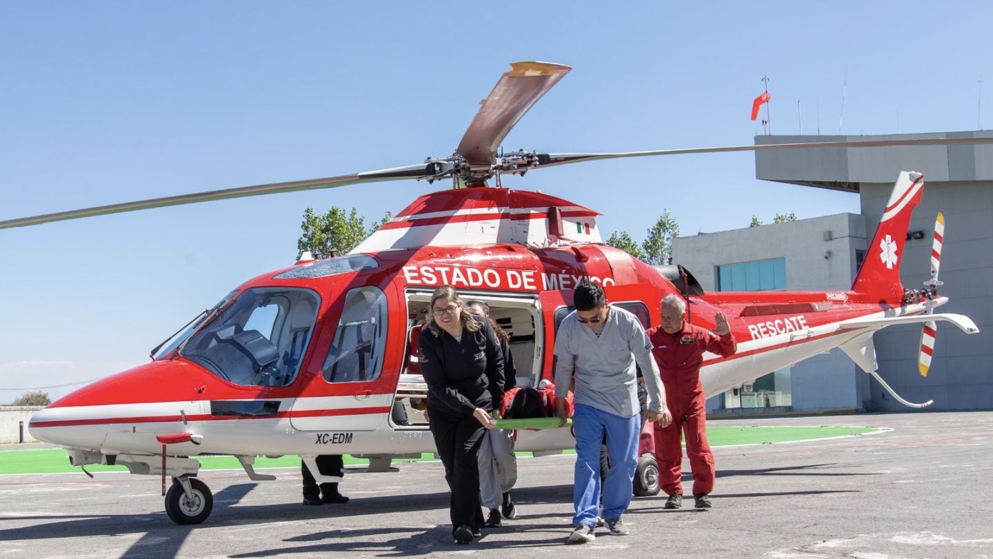 Grupo ’Relámpagos’ capacita a personal médico para mejorar el proceso de evacuación aeromédica 