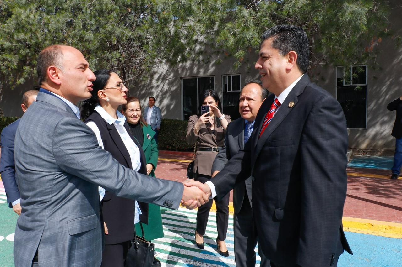 Encuentro diplomático entre Azerbaiyán e Hidalgo en el Congreso estatal