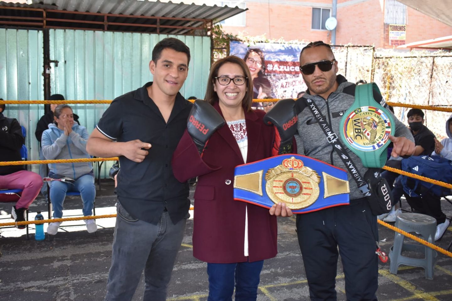 Promueve Azucena Cisneros impulso al box en Ecatepec

