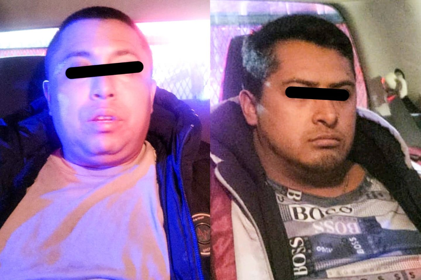 Policía de Ecatepec recupera caja de tráiler robada y detiene a dos presuntos delincuentes