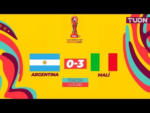 Mali golea a la Selección Argentina y se queda con el tercer lugar del Mundial Sub 17 2023
