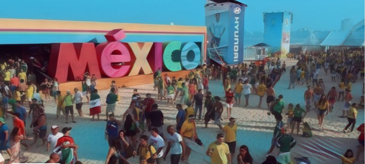 Continúa México registrando aumento de turistas internacionales