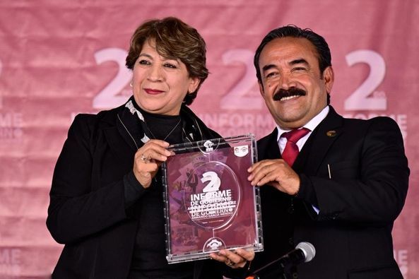 Destaca La Gobernadora del Estado de México Delfina Gómez Programas Sociales y Obras de Infraestructura en Valle de Chalco Solidaridad

