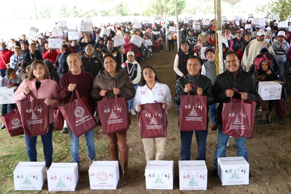 Inicia última entrega de canastas ’alimentación con igualdad’ a familias de Chimalhuacán 