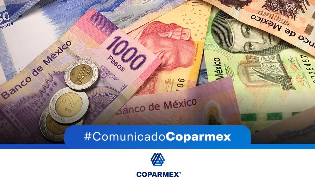 Celebra COPARMEX aumento al salario mínimo general