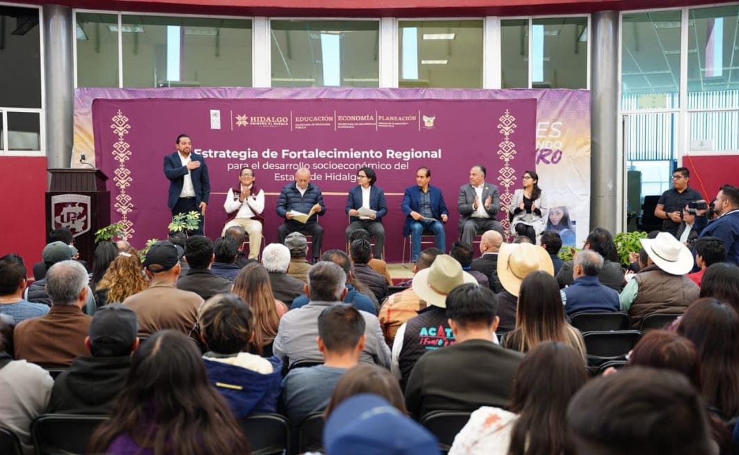 Hidalgo participa en la Estrategia de Fortalecimiento regional para el desarrollo socioeconómico